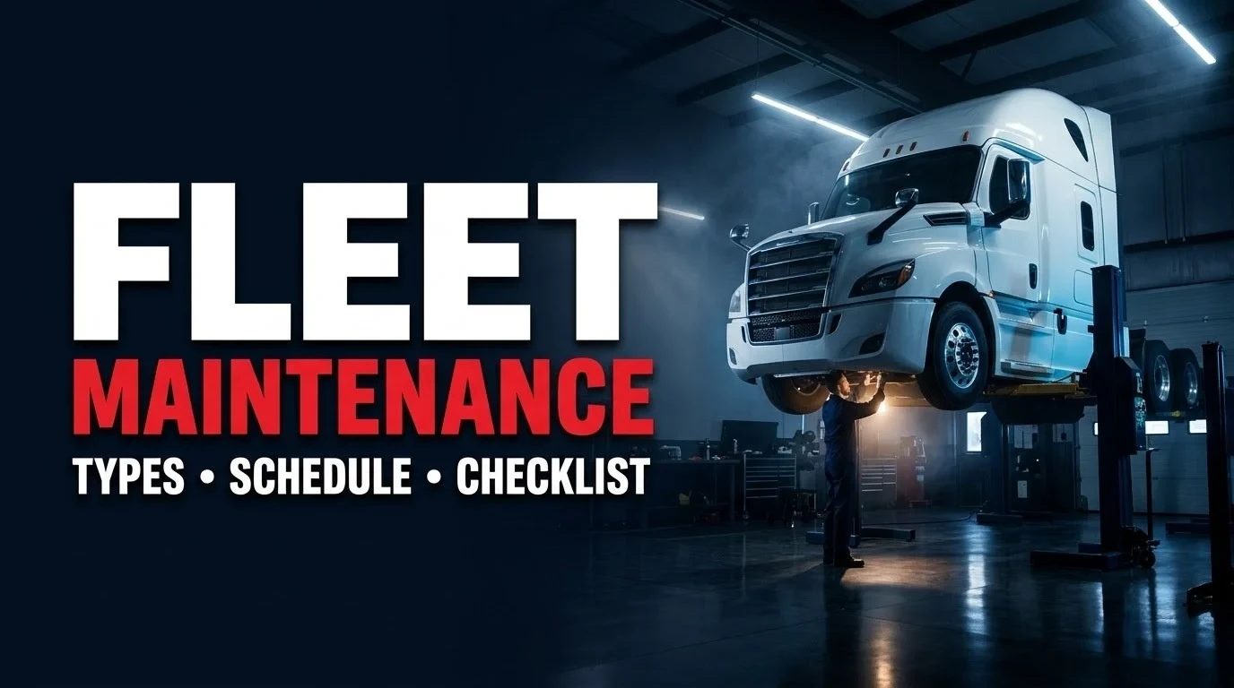 What Is Fleet Maintenance? Types, Schedule & Checklist