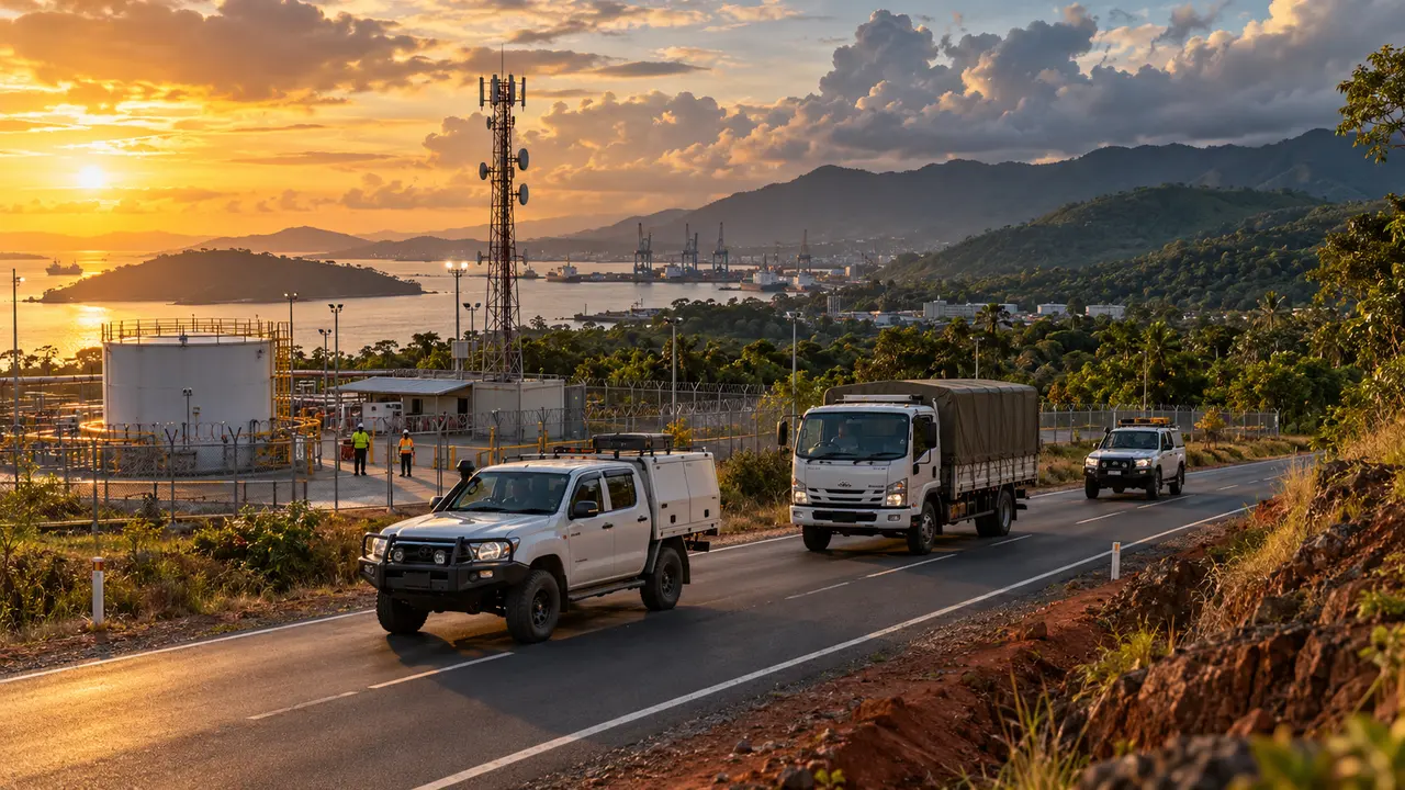 Papua New Guinea: Keeping Remote Fleet Movements in View
