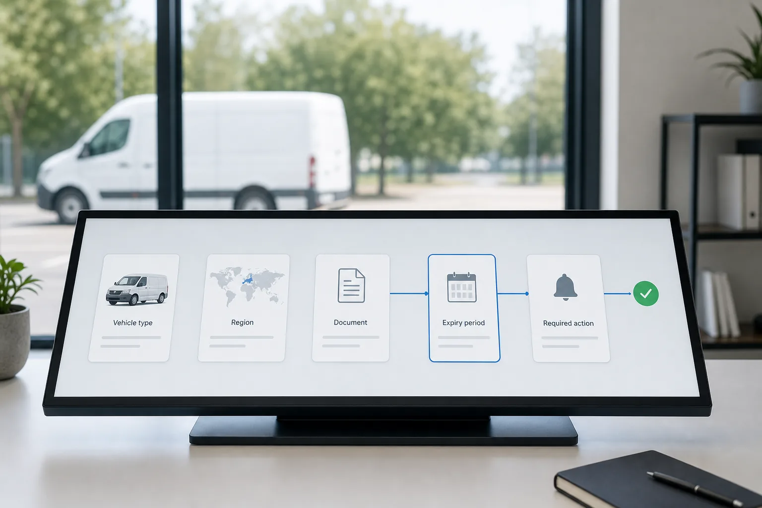 Modular compliance rules configured into a flexible operational workflow