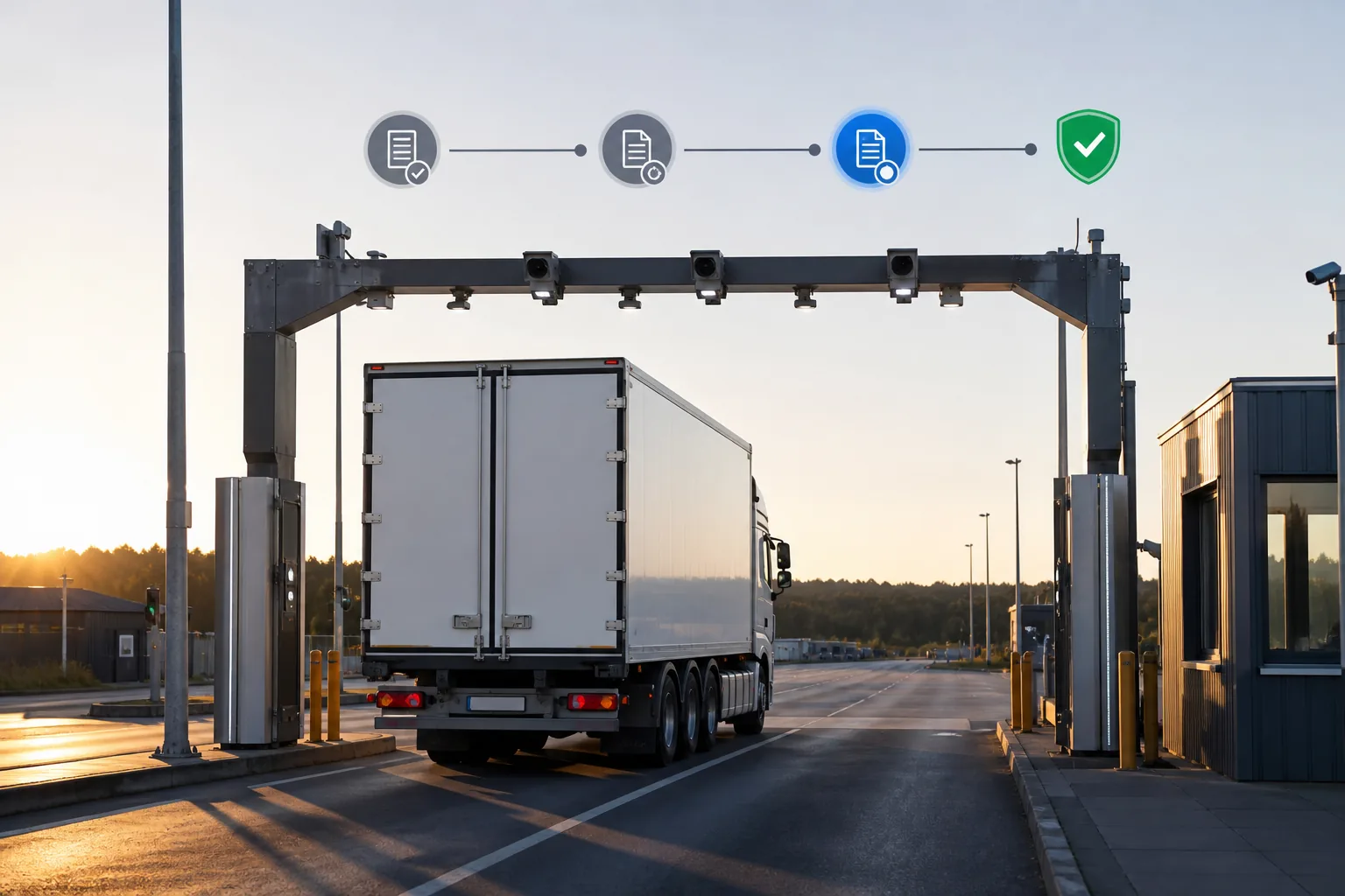 Fleet vehicle remaining compliant as regulatory rules update over time